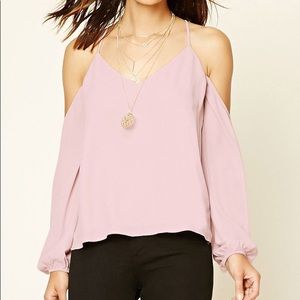 Forever 21 Contemporary open shoulder top